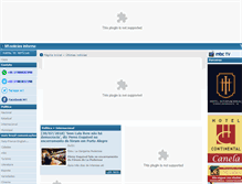 Tablet Screenshot of m1noticias.com.br